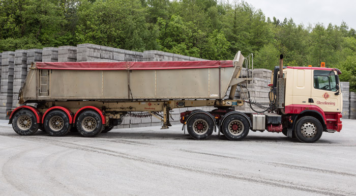 Artic Lorry Rolling Bogie