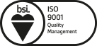 Glendinning BSI ISO 9001 Logo